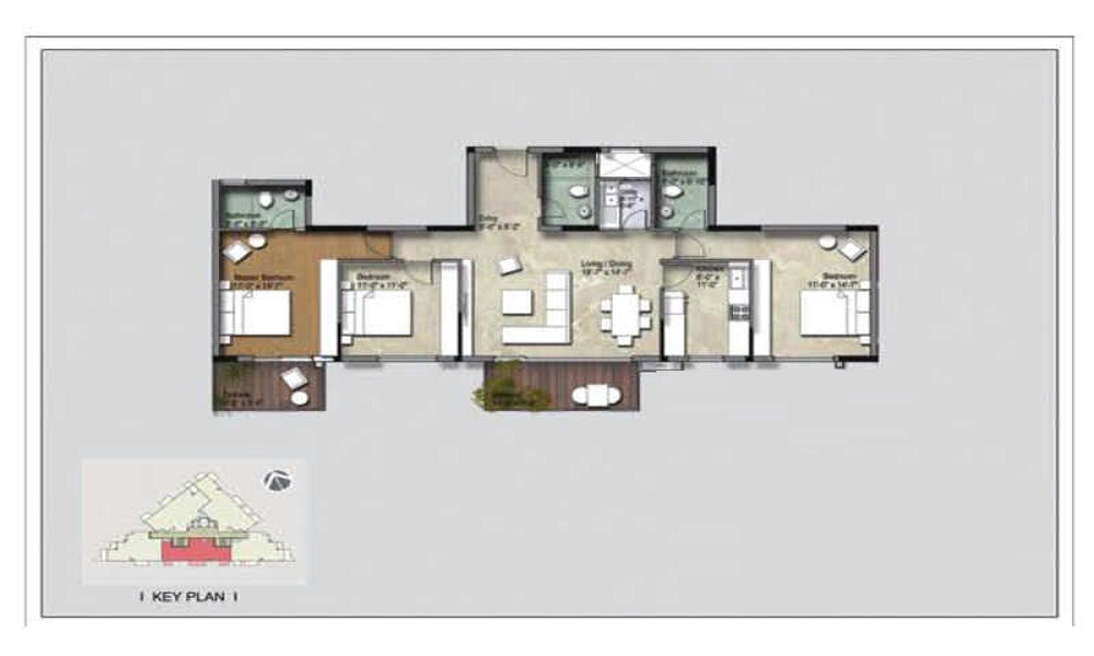 Unishire Belvedere Premia Floor Plan