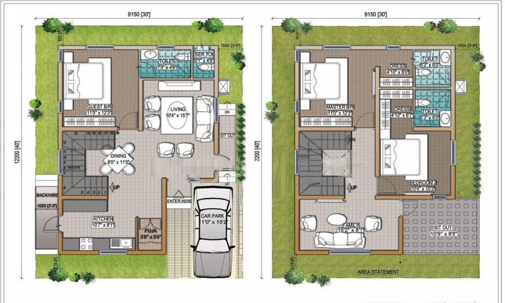 Abhaya Lake Shore Floor Plan
