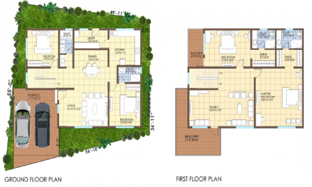 Ashish Villa Floor Plan