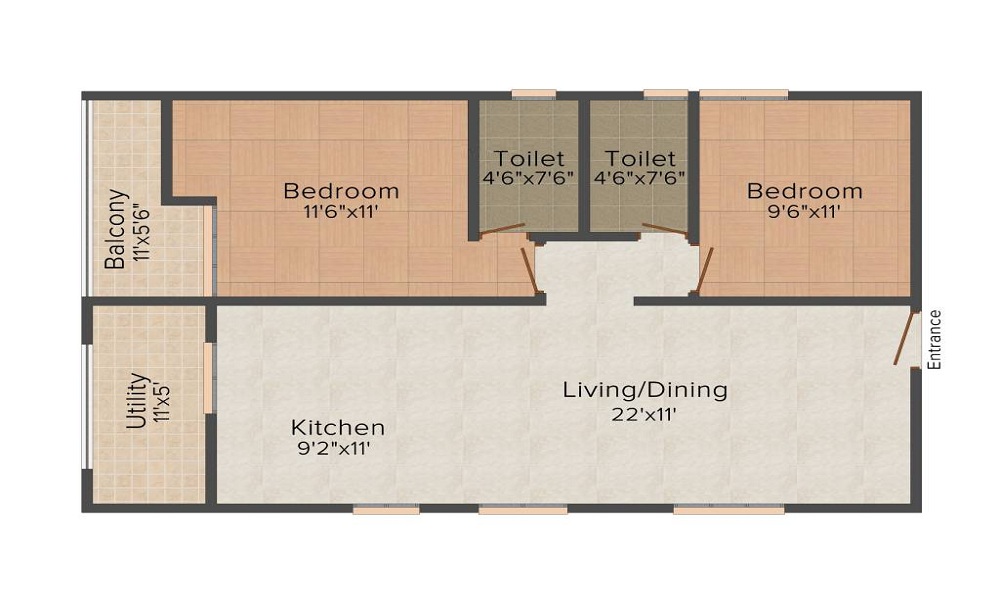 Aashrayaa Onyx Floor Plan