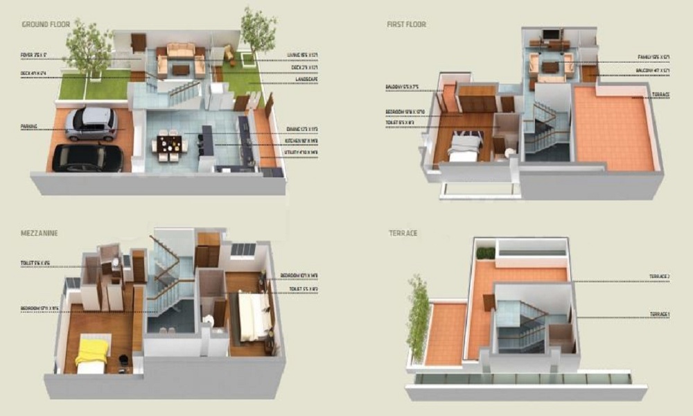 Aditi Nataura Apartments Floor Plan