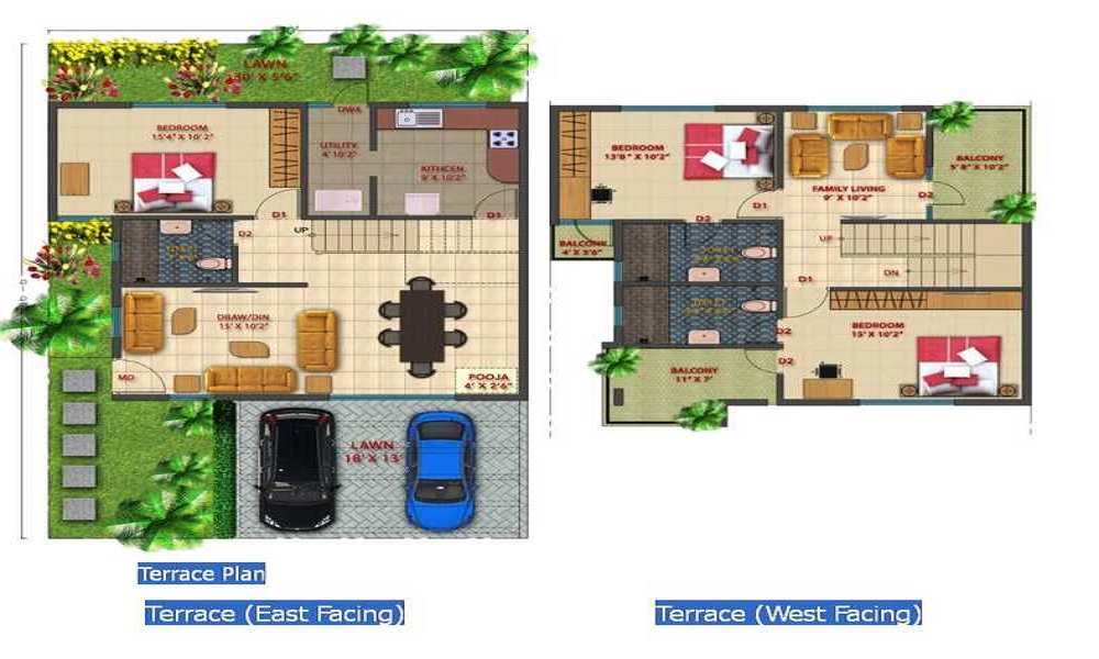 Aithena Adithyas Palm Dwells Floor Plan