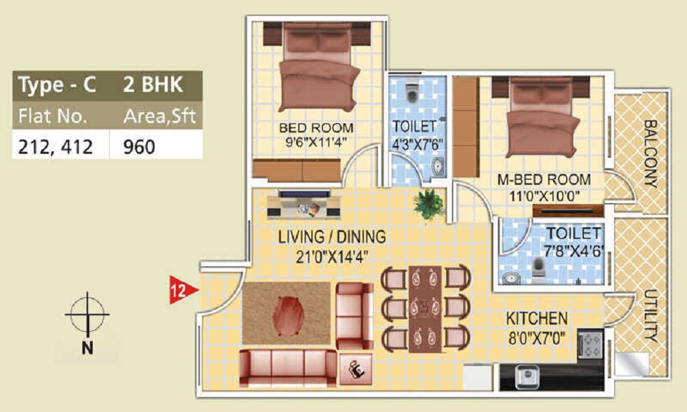 Anand Altair Floor Plan