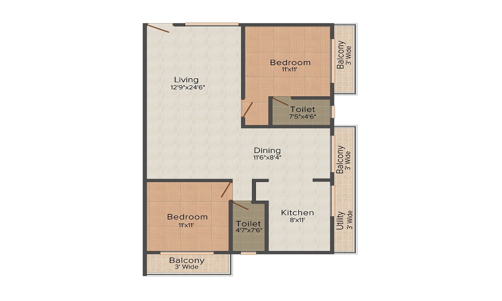 Anubhava Sri Santha Floor Plan