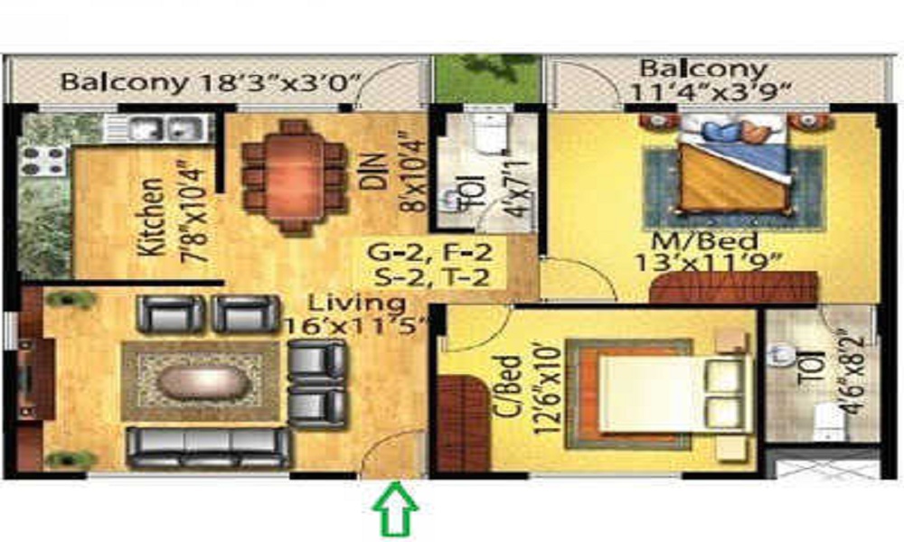 Ara Vishwas Floor Plan