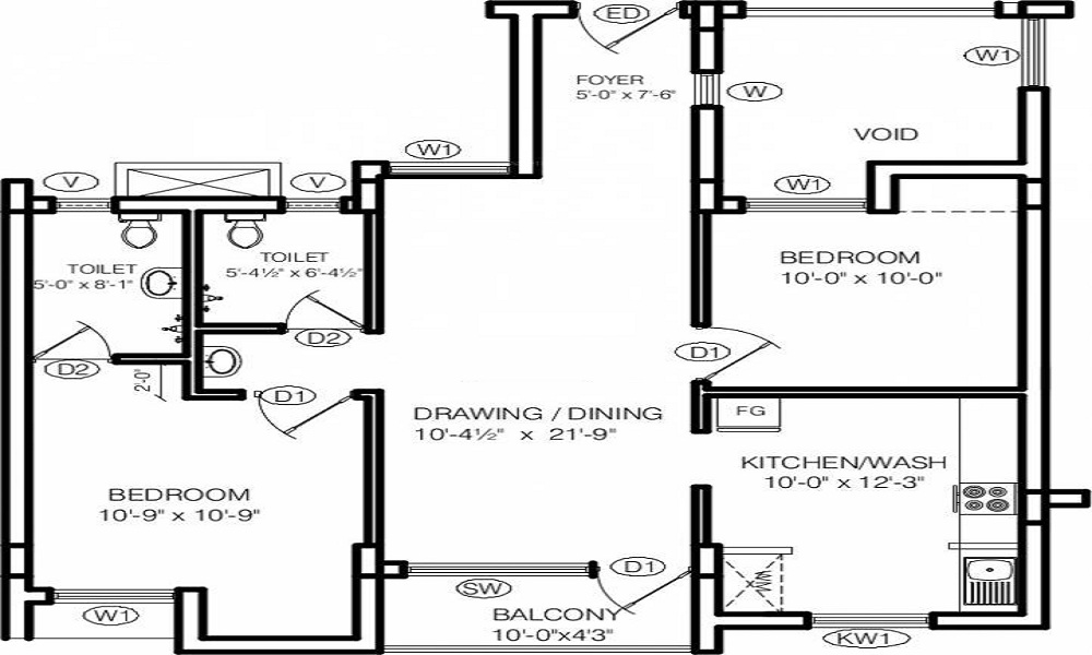 Arvind Saphire Floor Plan