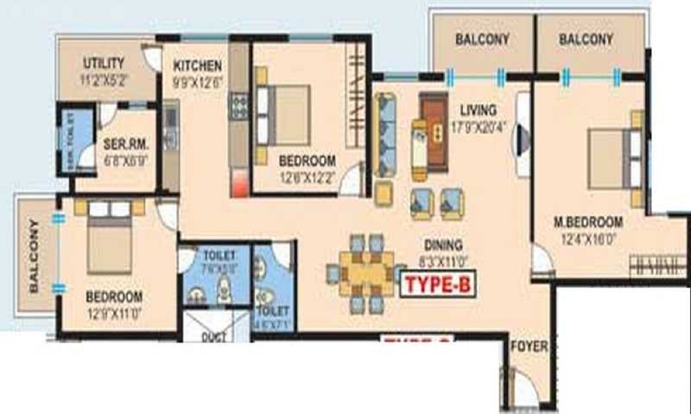 Arya Severia Floor Plan