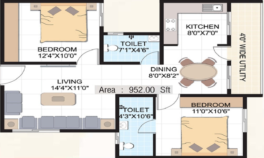 Ashrith SLV Pride Floor Plan