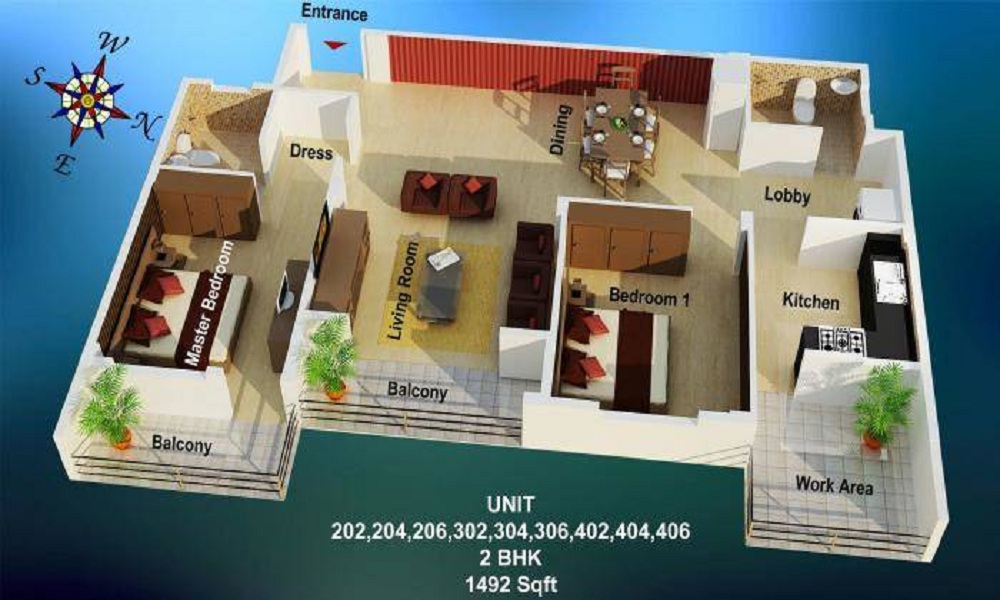 Asset Alcazar Floor Plan