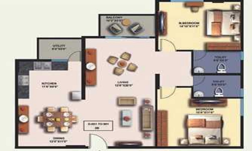 Atlantis Elixir High Floor Plan