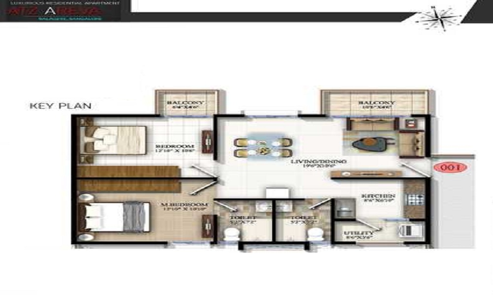 ATZ Areva Floor Plan