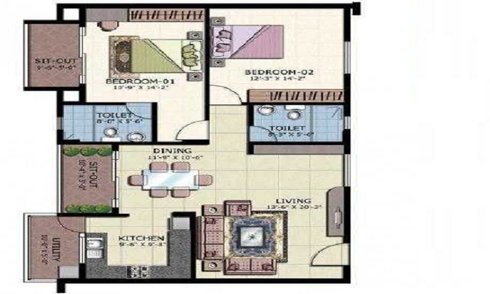ATZ Splendor Floor Plan