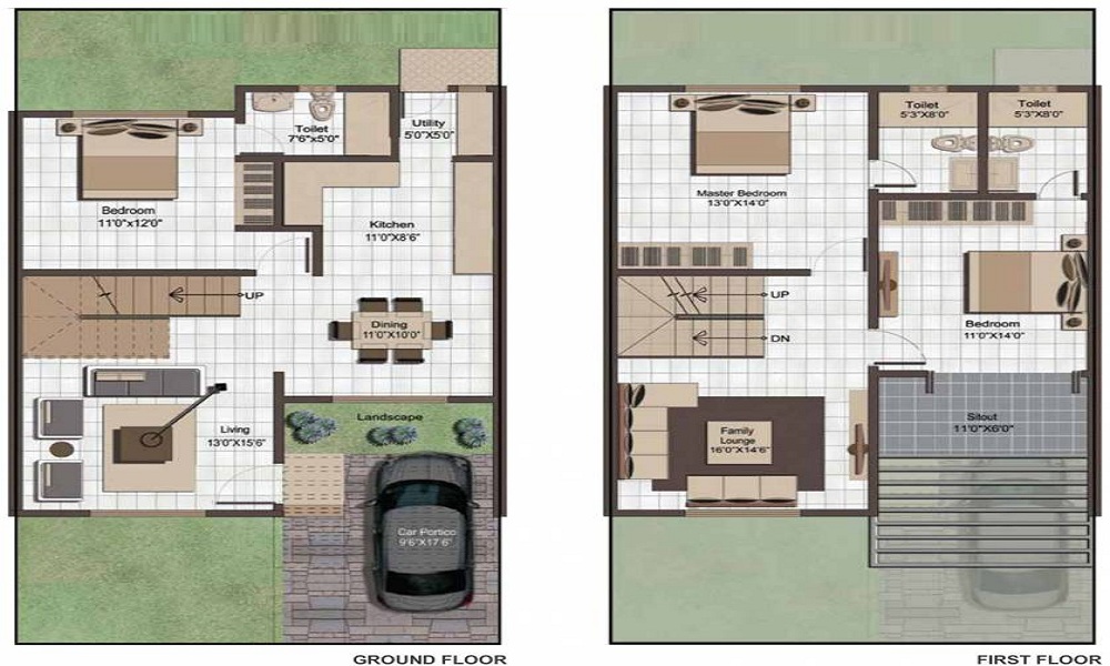 Aurelia Palm Vistas Floor Plan