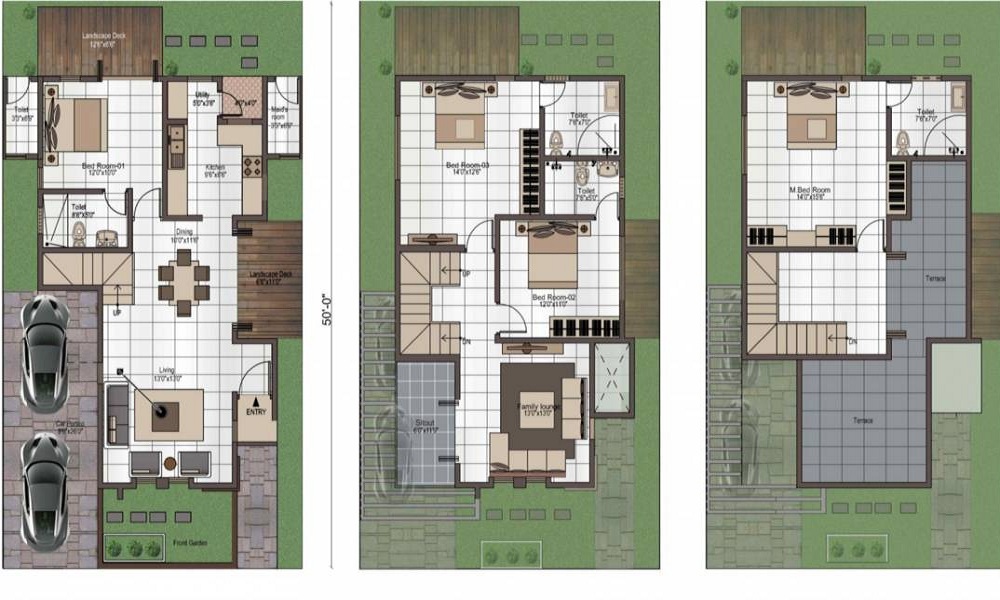 Aurelia Palm Vistas Floor Plan