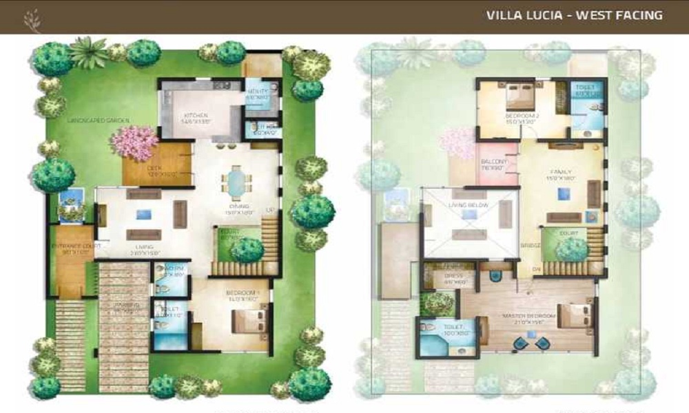Aurelia Tropical Nirvana Floor Plan