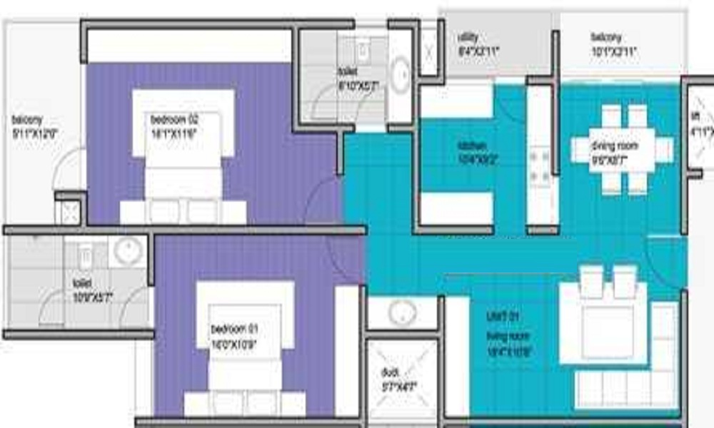 Axis Viviana Floor Plan