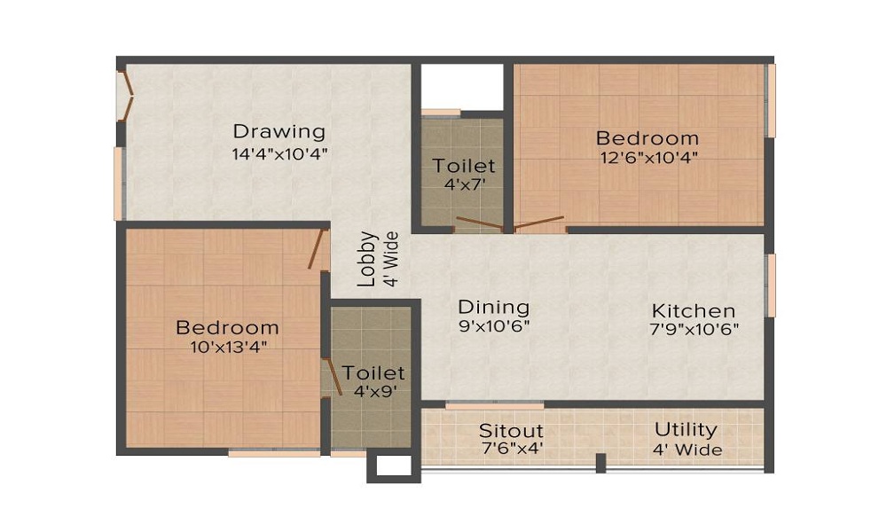 Balaji Eternal Bliss Floor Plan