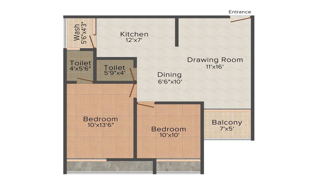 Shree Balaji Enclave Floor Plan