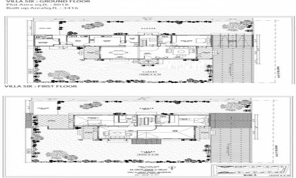 Chaitanya La Grove Floor Plan