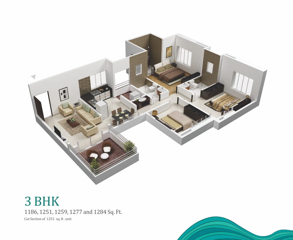 Chartered Gruha Floor Plan