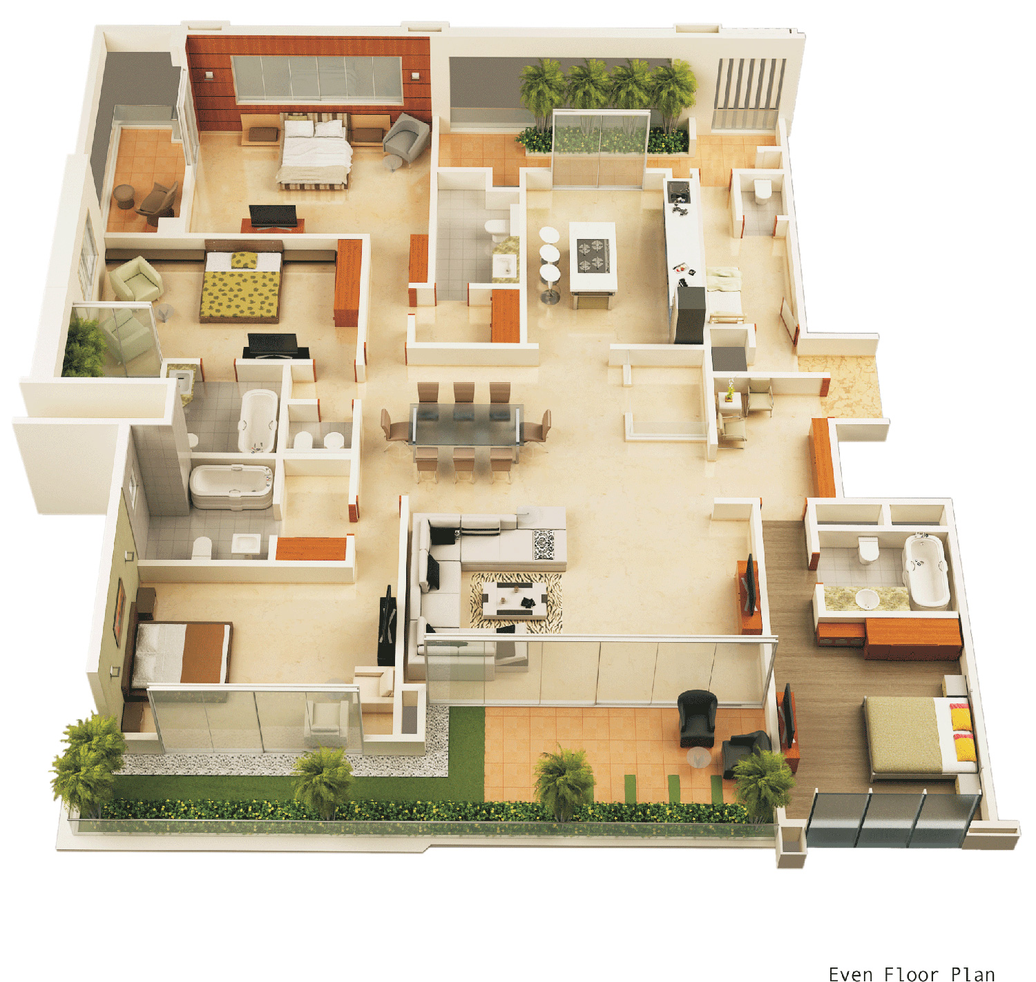 Citrus Springville Floor Plan