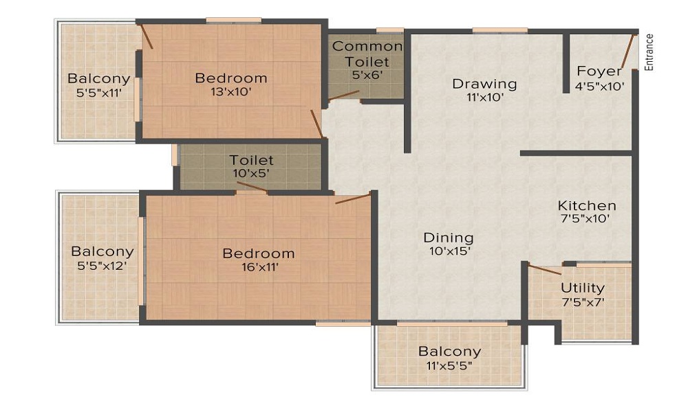 Cosmos Swara Floor Plan
