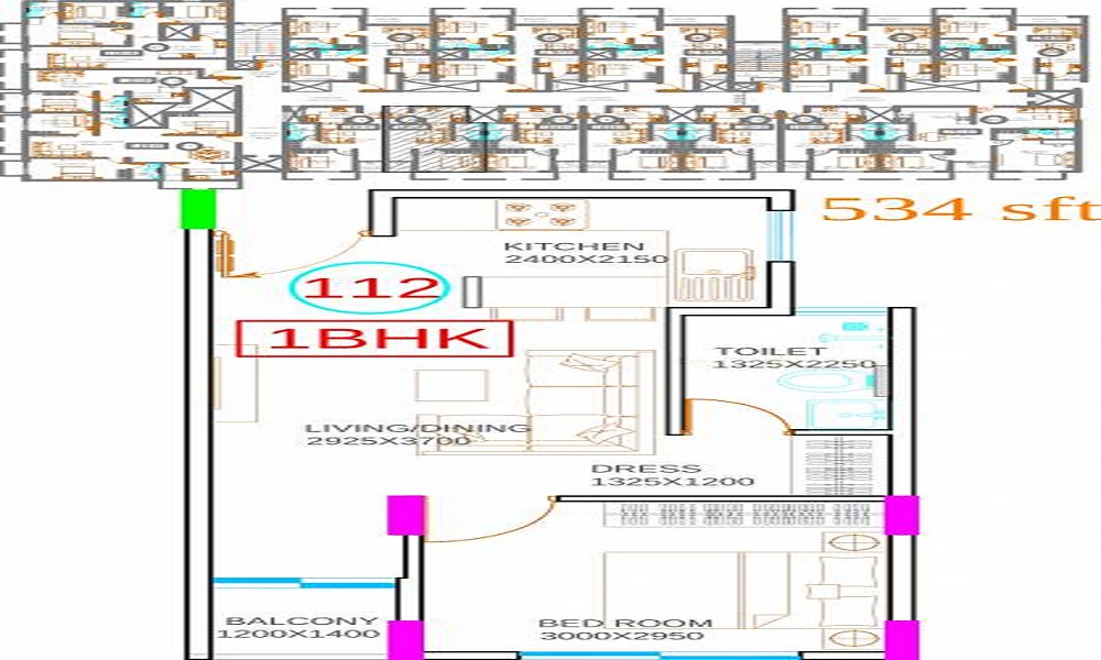Damden Vivo Floor Plan