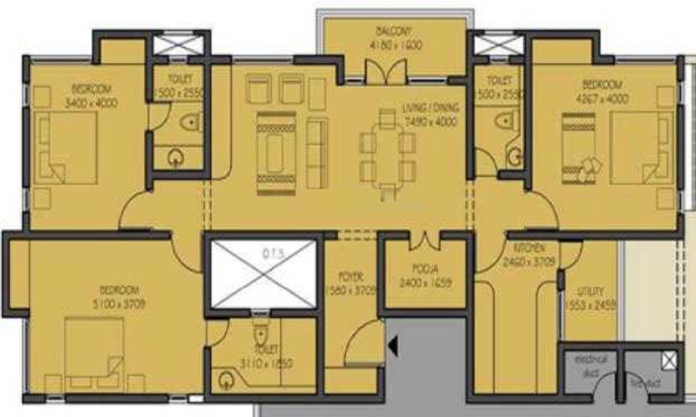 Devinarayan Lexington Terrace Floor Plan