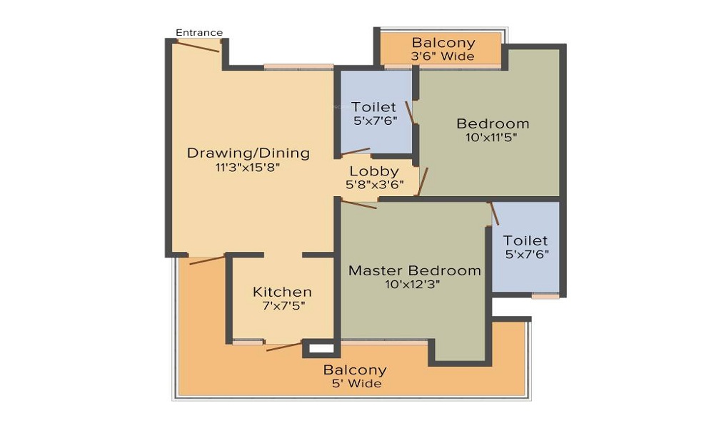 Ace City Floor Plan