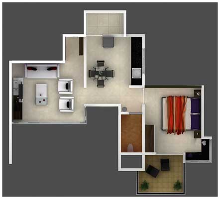 Dreamz Samrudhi Floor Plan