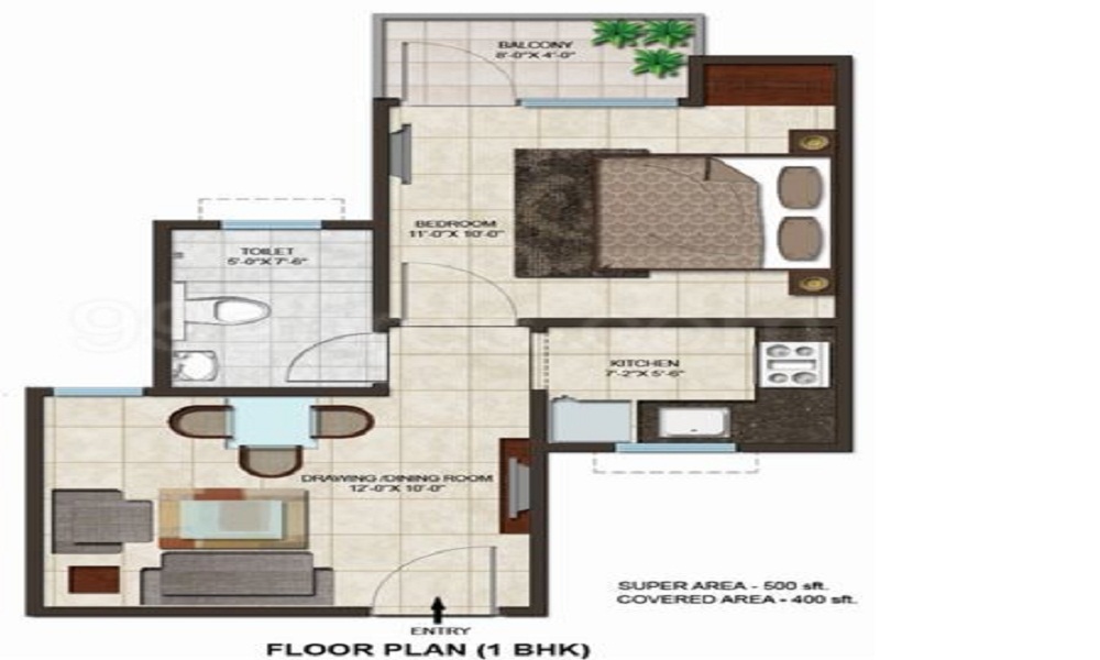 ACL Vasant Heights Floor Plan