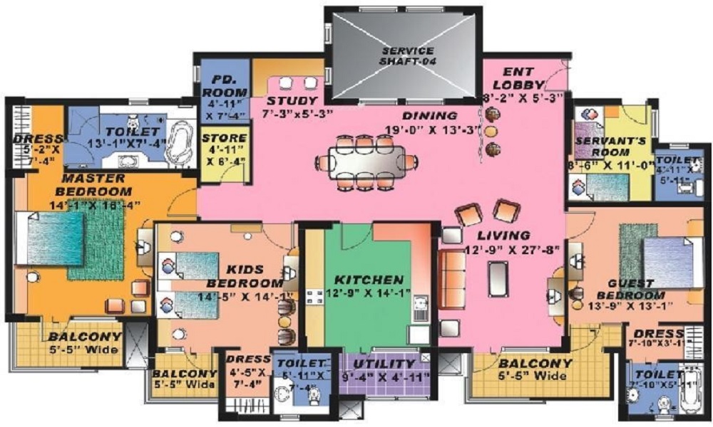 Sahara Grace Floor Plan