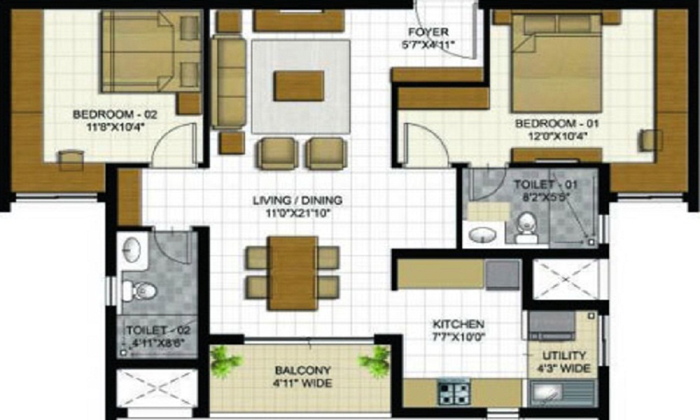 ETA Star Verde Floor Plan