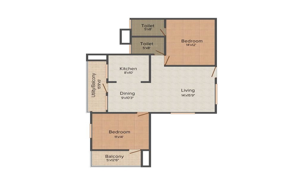 GK Golden City Floor Plan