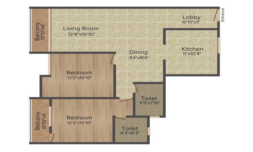 Gopalan Admirality Court Floor Plan