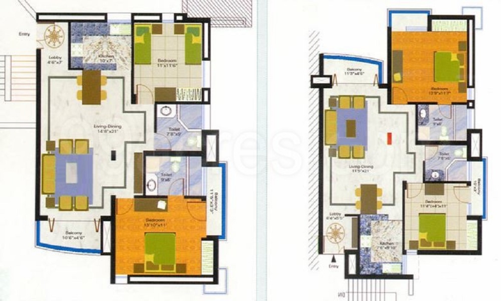 Samiah Singapore Residency Floor Plan