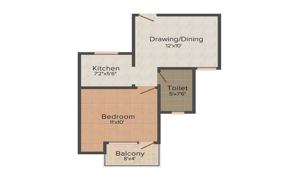 Lakshya Apartments Floor Plan