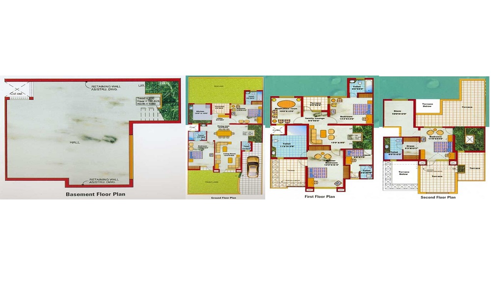 Samiah Media Village Floor Plan