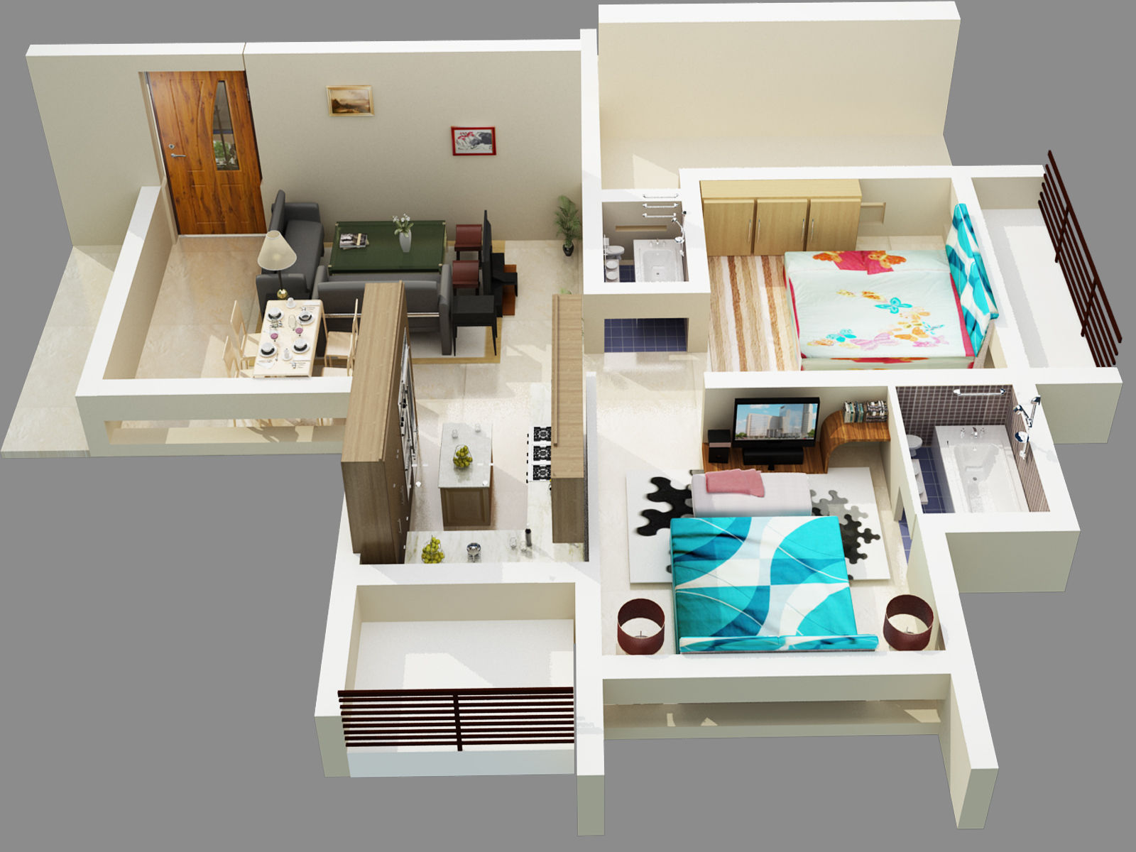 I Land Impressions Floor Plan