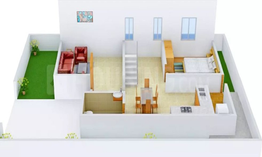 Jains Villa Vivianaa Floor Plan
