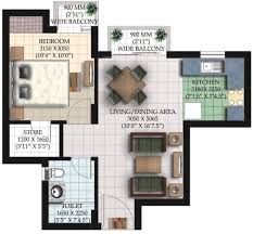 Santushti Floors 1 Floor Plan