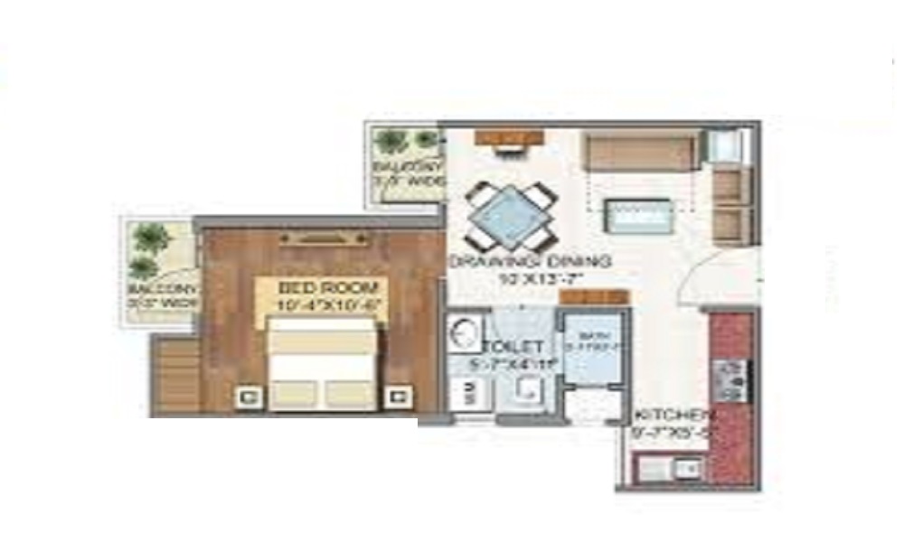 Aditya Urban Homes Floor Plan