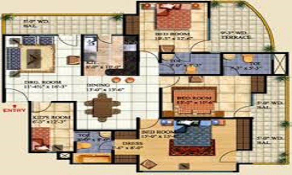 Aditya Suntech City Floor Plan