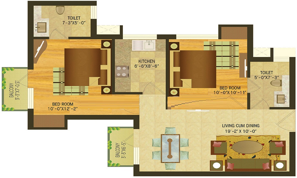 Sare Ebony Greens Floor Plan
