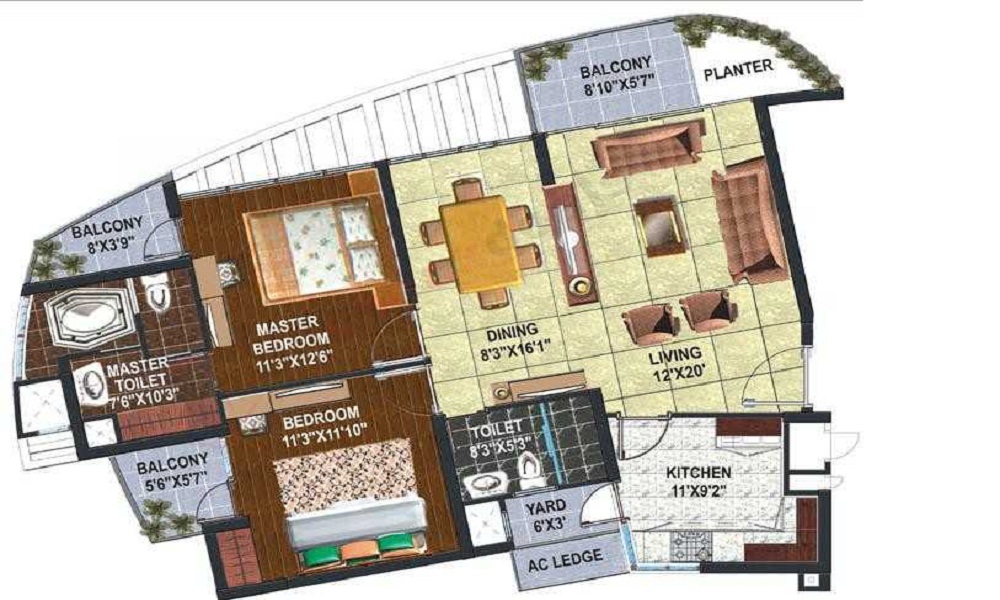 Sare Crescent Parc Ebony Heights Floor Plan