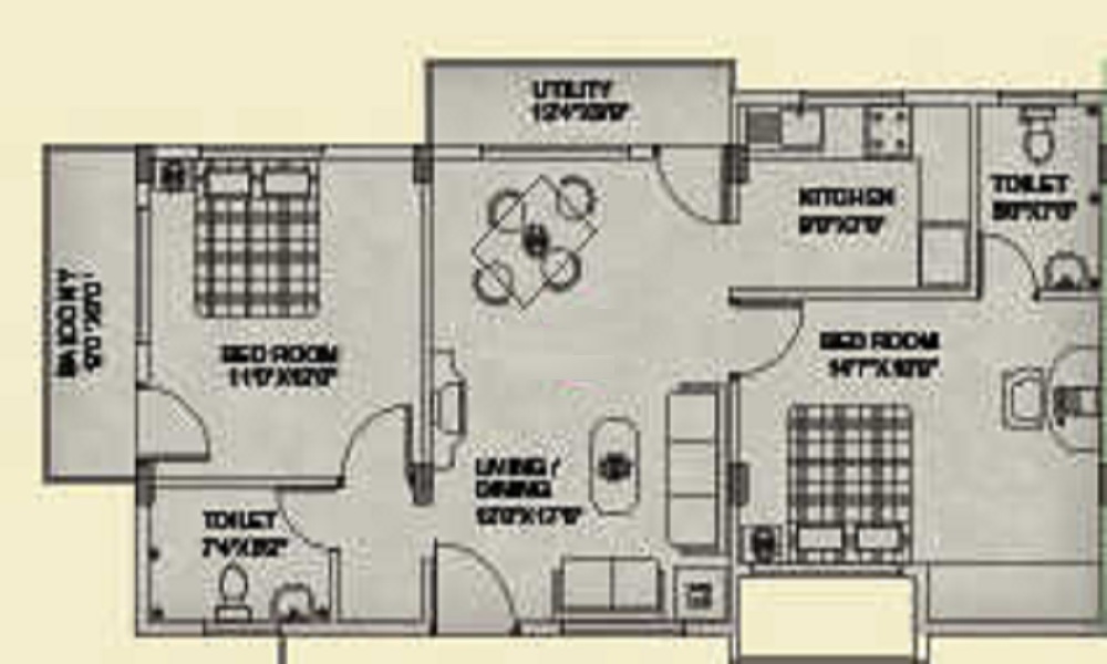 Nanda Crest Floor Plan