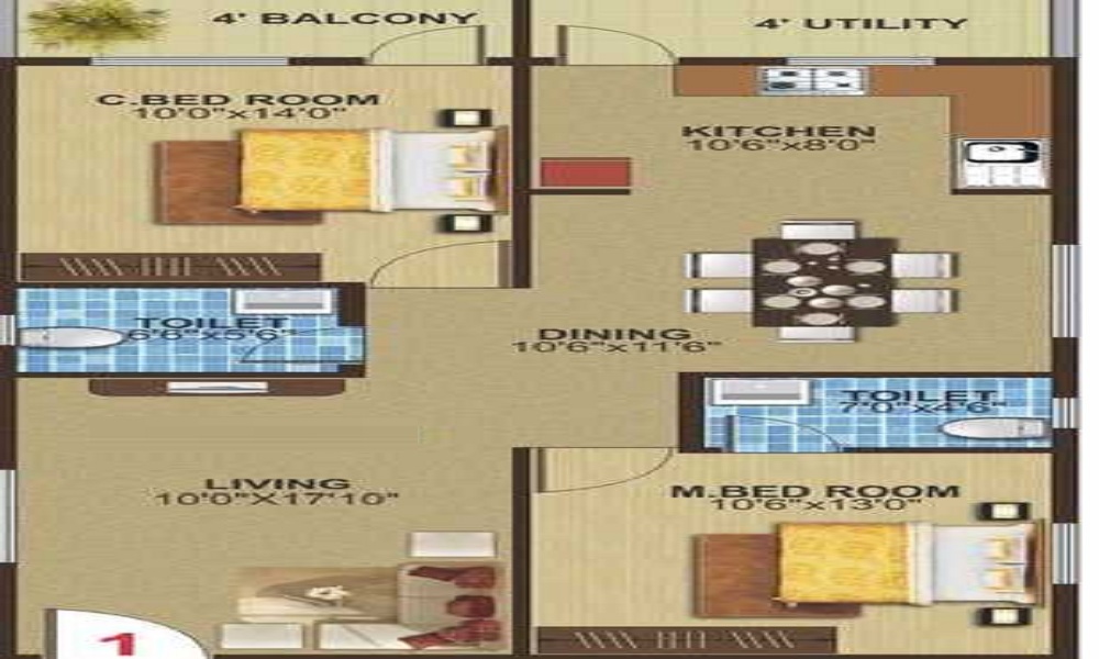 Nava Athithi Grand Floor Plan