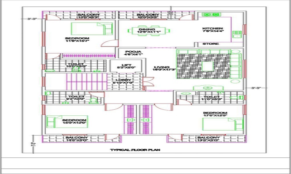 Navami Park View Floor Plan