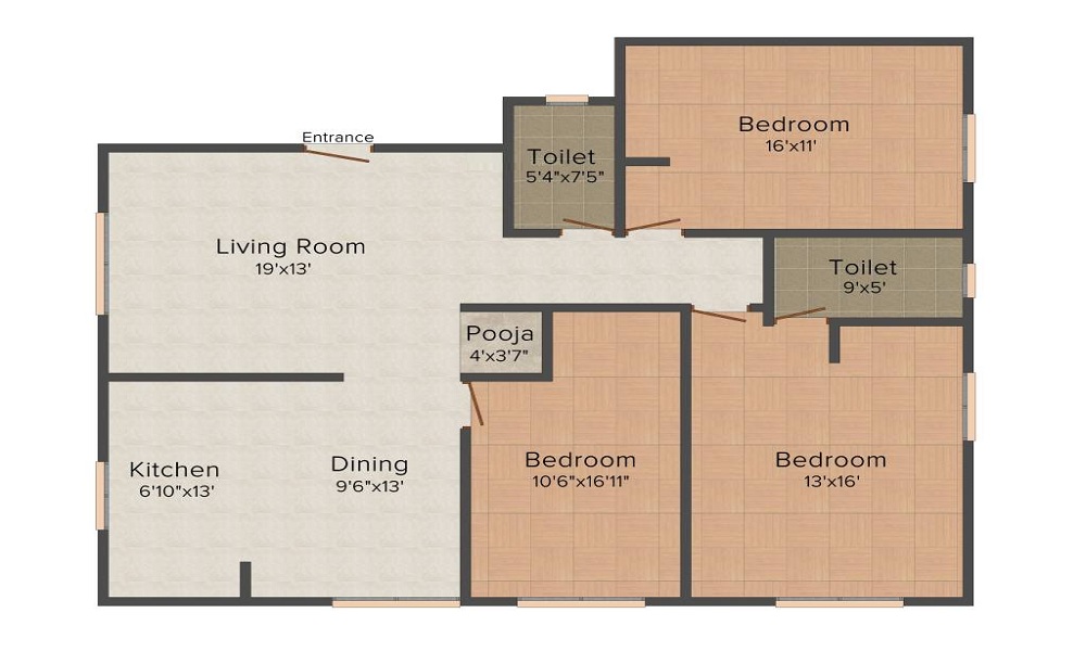 Navami Rukmini Floor Plan