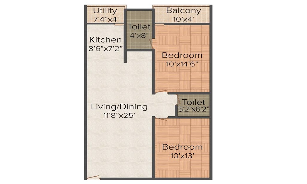 Nest Vibhav Floor Plan